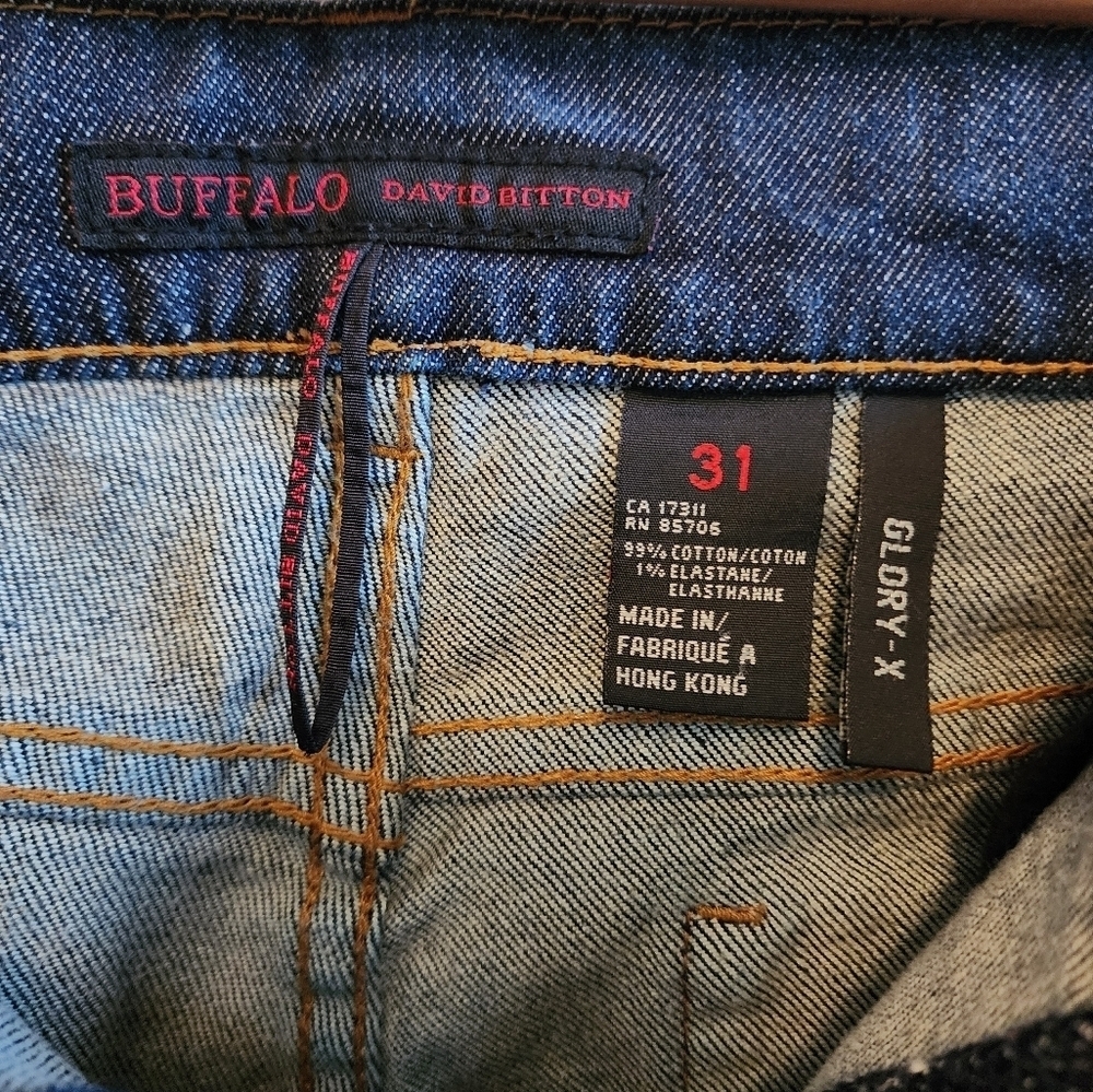 David Bitton Buffalo Blue Jeans 👖 Glory X Size 31 - Picture 5 of 5